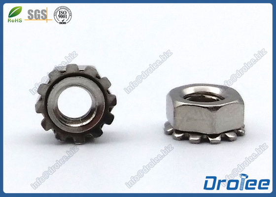 China K-lock Nuts, Stainless Steel 18-8 supplier