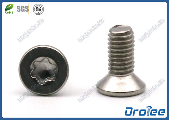 China 304/316/18-8 Stainless Steel Torx Star Drive Flat Head Machine Screws supplier