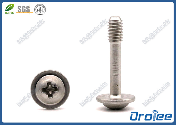 China DIN 967 Stainless Steel Philips Round Washer Head Captive Panel Screws supplier